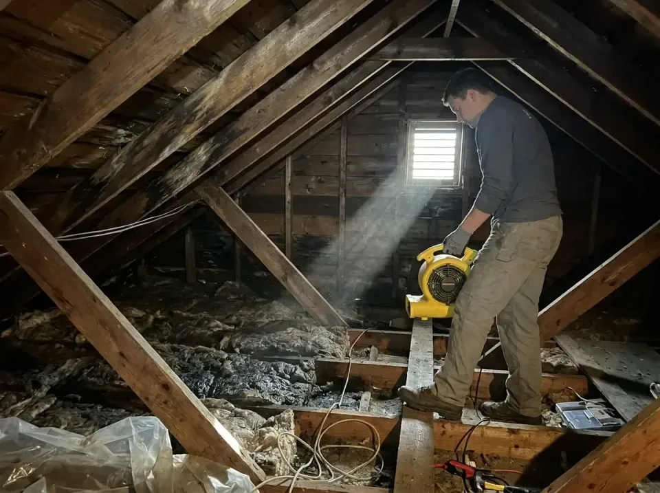 attic-water-damage-drying-proc-007 — frequently asked questions, Emergency Water Extraction & 24/7 Flood Response in Altamon…